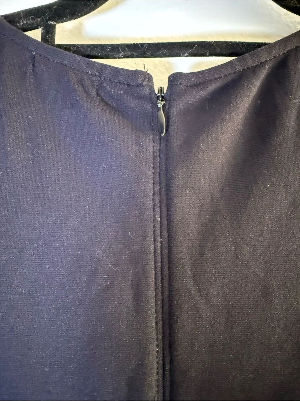 J. Crew Sleeveless Navy Blue Midi Dress with Subtle Banding